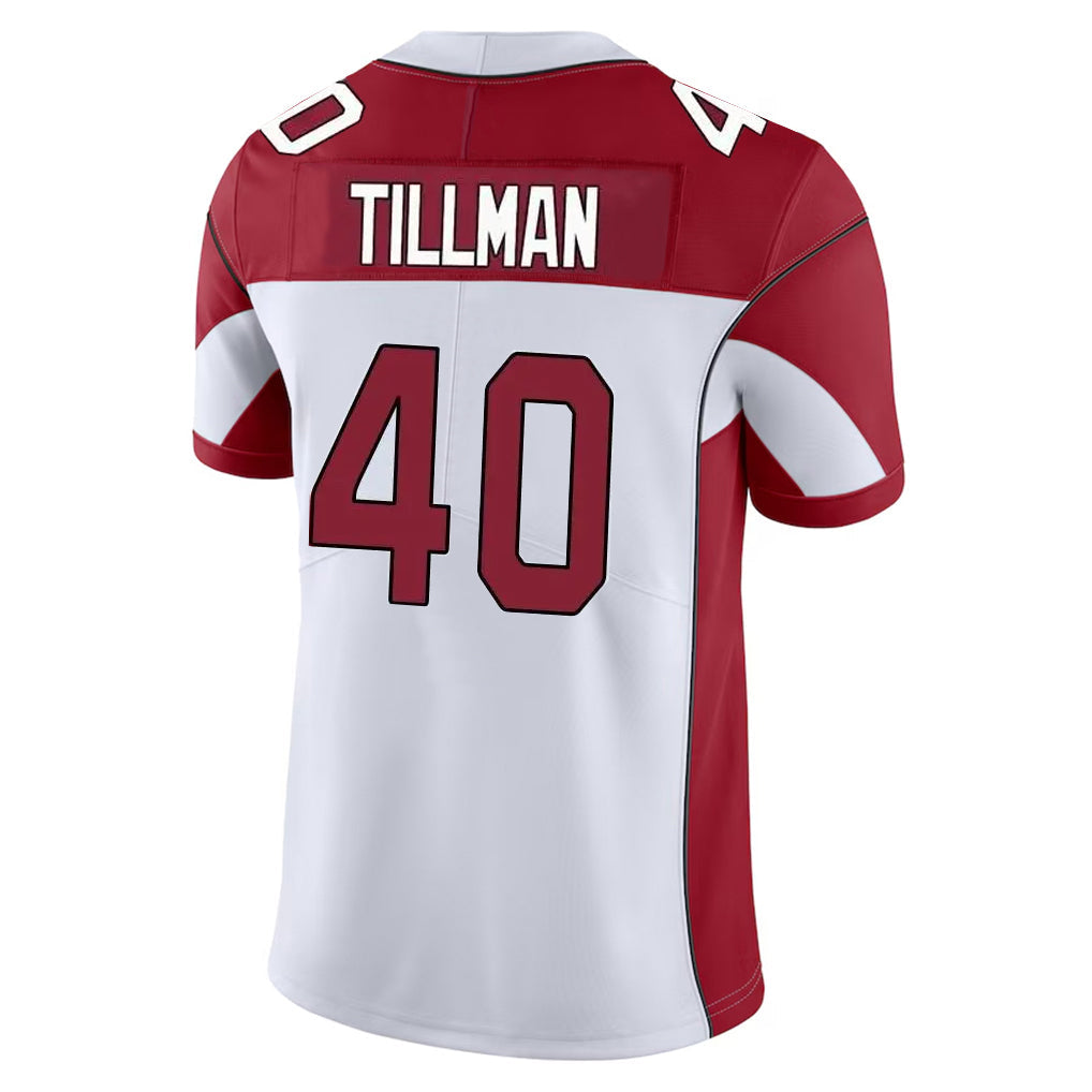 tores A.Cardinals #40 Pat Tillman Player White Vapor Limited Home Game Stitched Jerseys