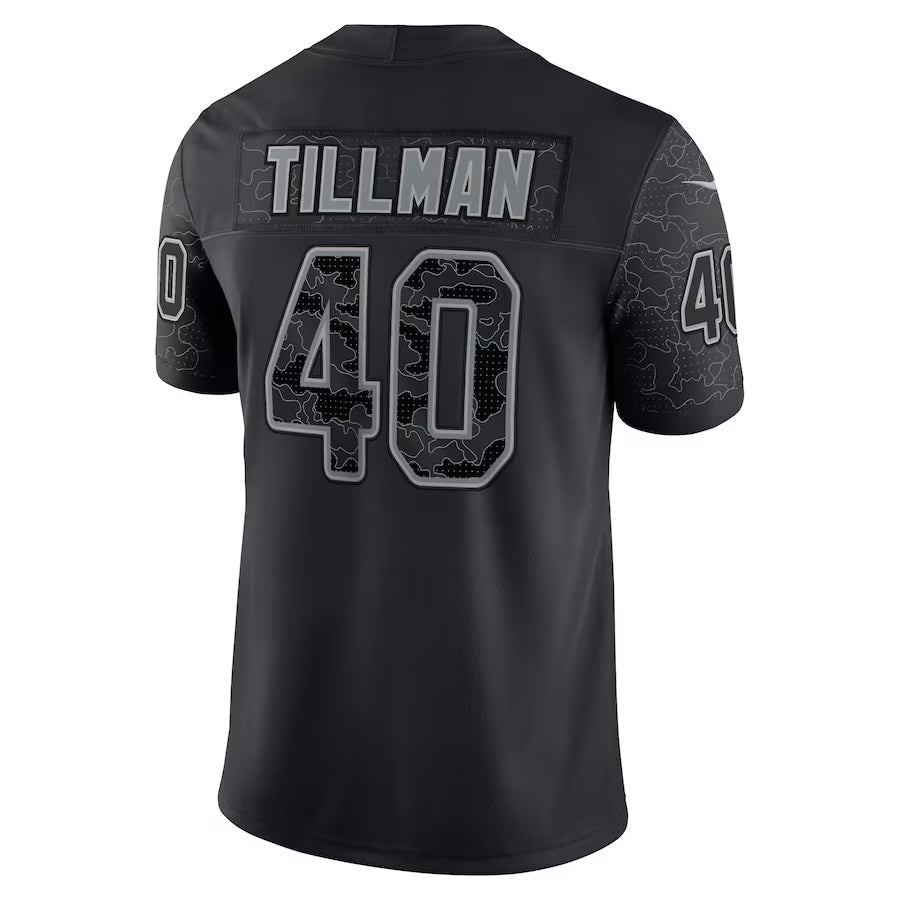 tores A.Cardinals #40 Pat Tillman Player Black RFLCTV Limited Stitched Jerseys
