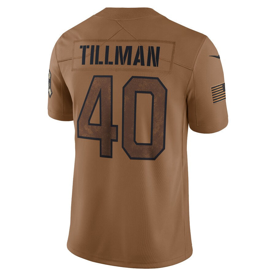 tores A.Cardinals #40 Pat Tillman Player Brown Salute To Service Limited Stitched Jerseys