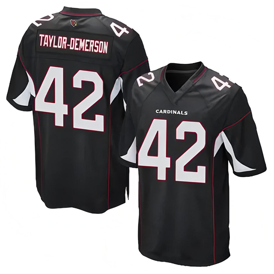 tores A.Cardinals #42 Dadrion Taylor-Demerson Player Black Game Stitched Jerseys