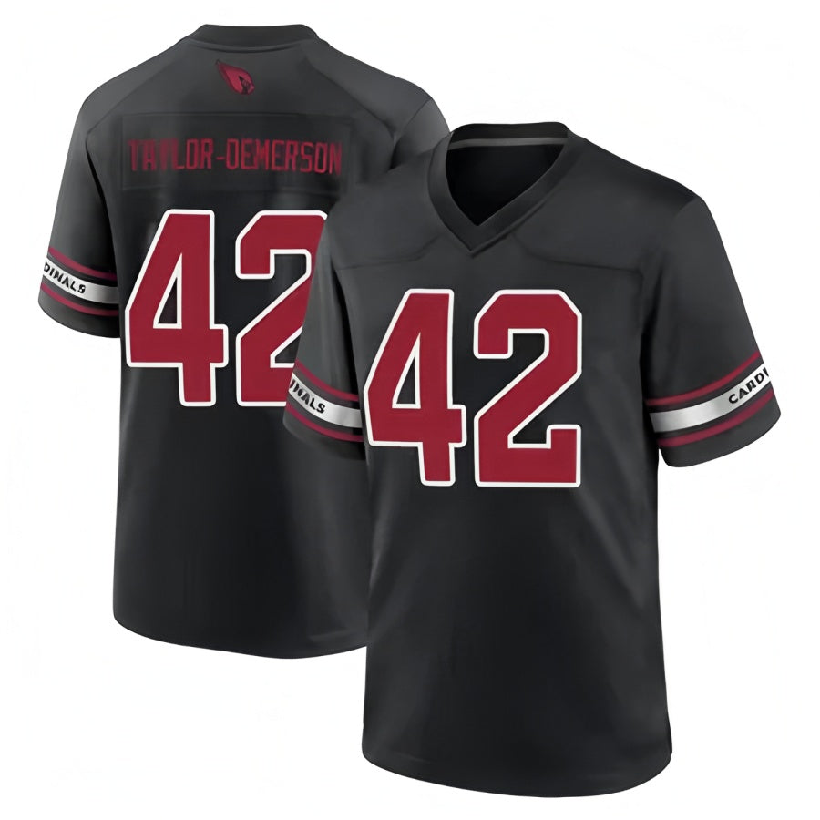 tores A.Cardinals #42 Dadrion Taylor-Demerson Player Black Home Game Stitched Jerseys