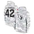 tores A.Cardinals #42 Dadrion Taylor-Demerson Player Camo Salute to Service Hoodies Stitched Jerseys