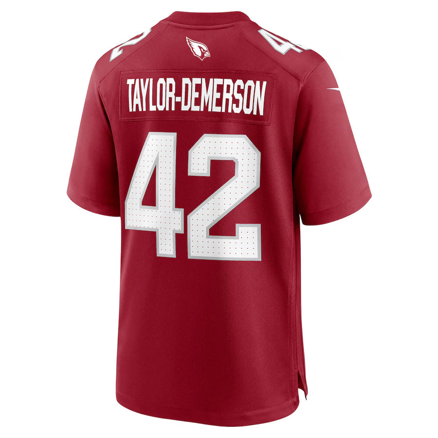 tores A.Cardinals #42 Dadrion Taylor-Demerson Player Cardinal Home Game Stitched Jerseys