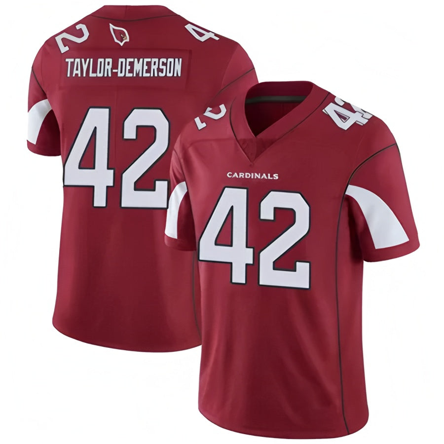 tores A.Cardinals #42 Dadrion Taylor-Demerson Player Red Limited Stitched Jerseys