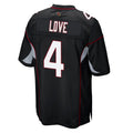 tores A.Cardinals #4 Jeremiyah Love Player Black Alternate Game Stitched Jerseys