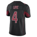 tores A.Cardinals #4 Jeremiyah Love Player Black Limited Elite Home Game Stitched Jerseys