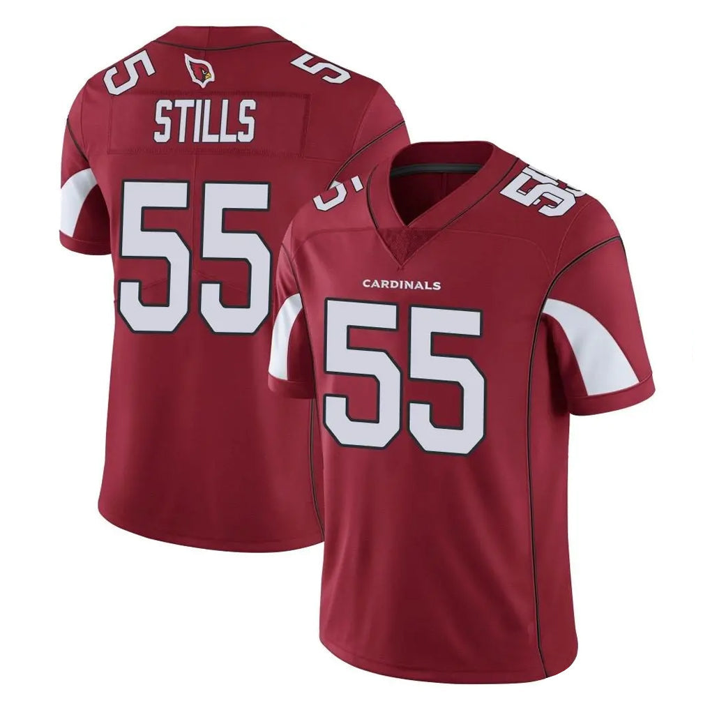 tores A.Cardinals #55 Dante Stills Player Cardinal Vapor Limited Home Game  Stitched Jerseys