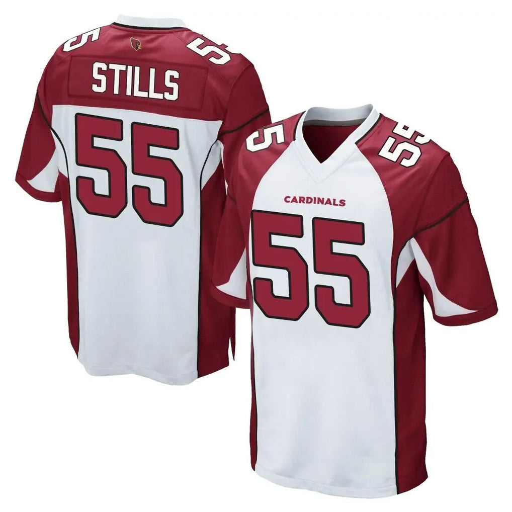 tores A.Cardinals #55 Dante Stills Player White Cardinal Home Game Stitched Jerseys
