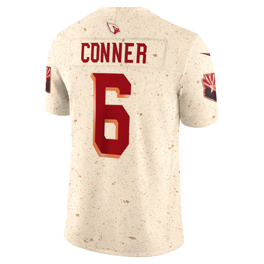 tores A.Cardinals #6 James Conner Natural 2025 Rivalries Collection Limited Stitched Jerseys