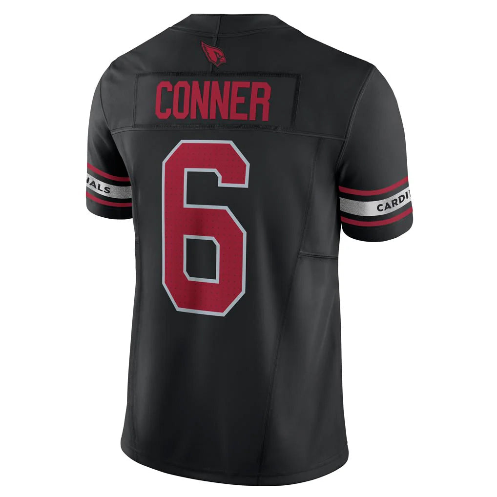 tores A.Cardinals #6 James Conner Player Black Vapor F.U.S.E. Limited Stitched Jerseys