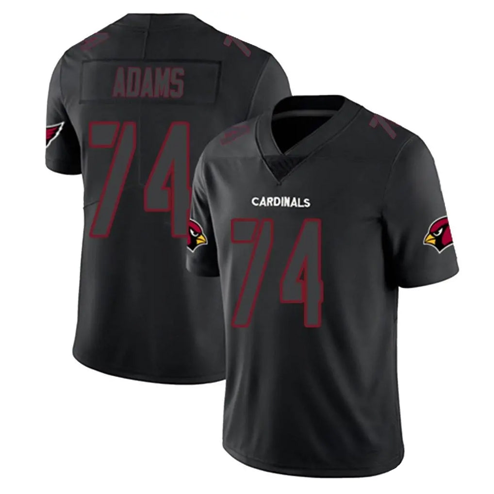 tores A.Cardinals #74 Isaiah Adams Player Black Impact Limited Home Game Stitched Jerseys