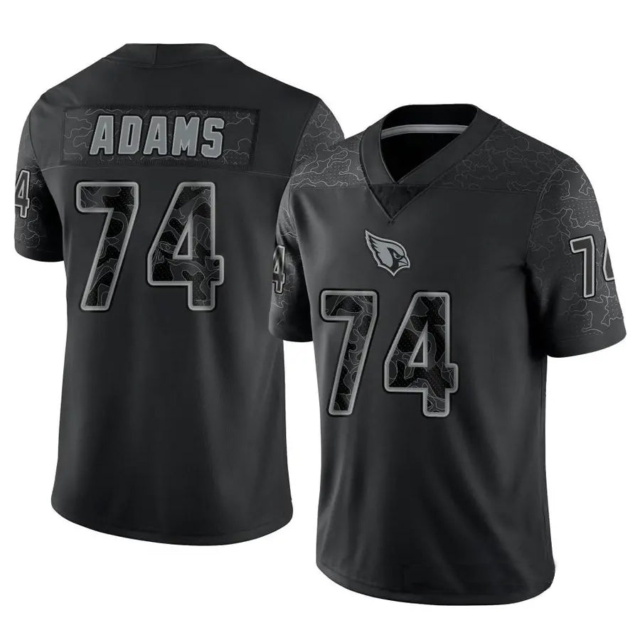 tores A.Cardinals #74 Isaiah Adams Player Black RFLCTV Limited Stitched Jerseys