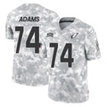 tores A.Cardinals #74 Isaiah Adams Player Camo Salute to Service Limited Home Stitched Jerseys
