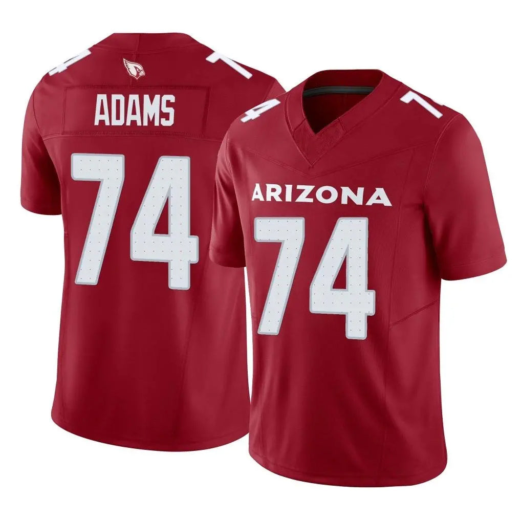 tores A.Cardinals #74 Isaiah Adams Player Cardinal Vapor F.U.S.E. Limited Home Game Stitched Jerseys