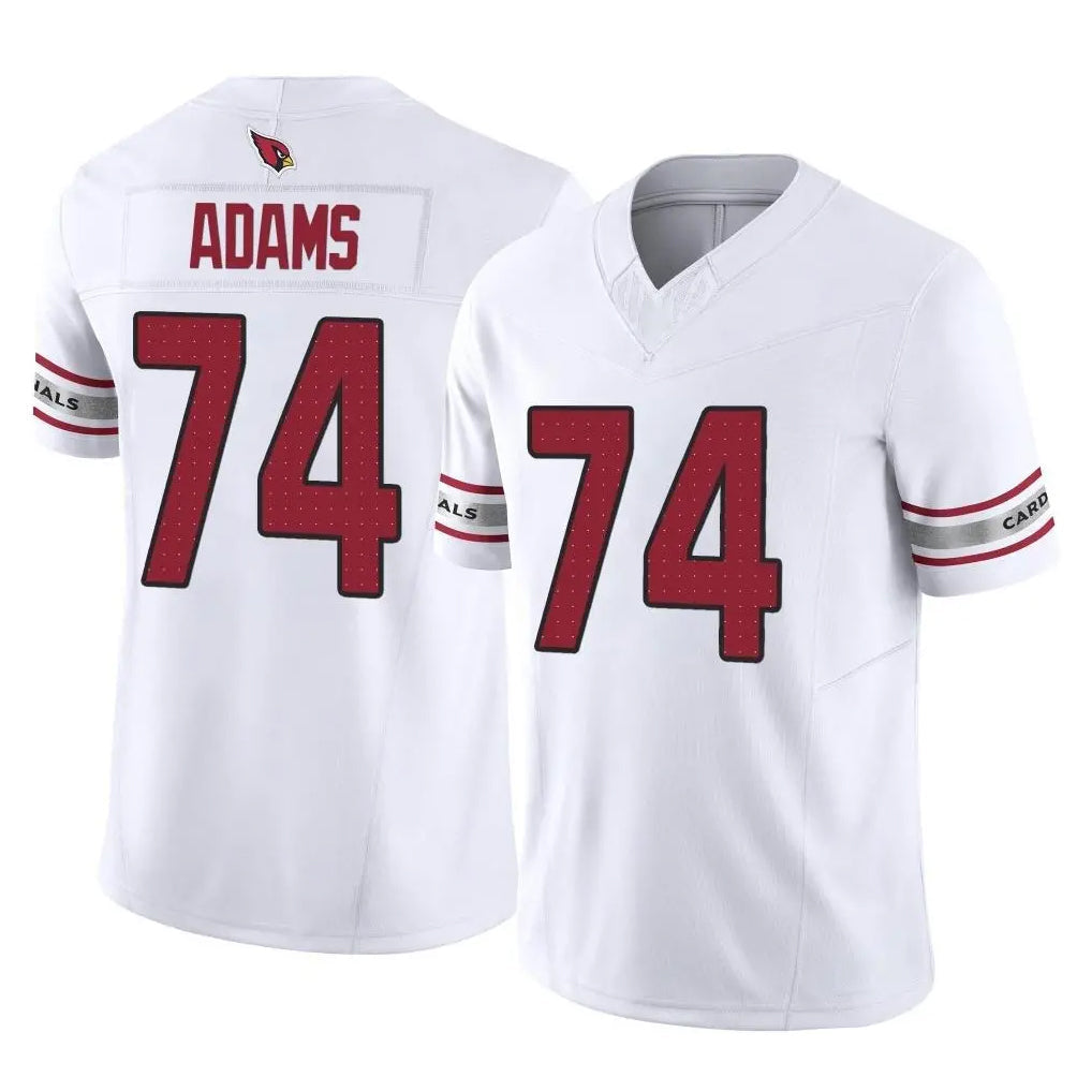 tores A.Cardinals #74 Isaiah Adams Player White Vapor F.U.S.E. Limited Home Game Stitched Jerseys
