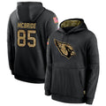 tores A.Cardinals #85 Trey McBride Player Black Salute to Service Hoodies Stitched Jerseys