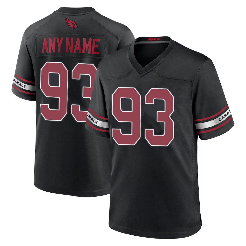 tores A.Cardinals #93 Calais Campbell Player Black Alternate Game Stitched Jerseys