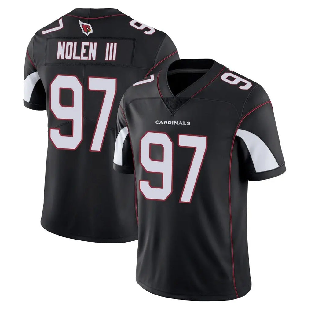 tores A.Cardinals #97 Walter Nolen III Player Black Vapor Limited Home Game Stitched Jerseys