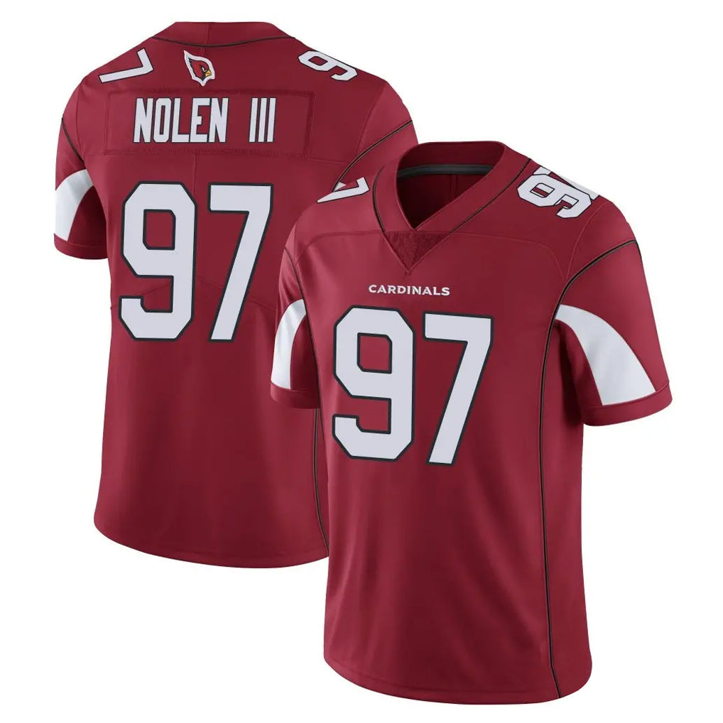 tores A.Cardinals #97 Walter Nolen III Player Cardinal Vapor Limited Home Game  Stitched Jerseys