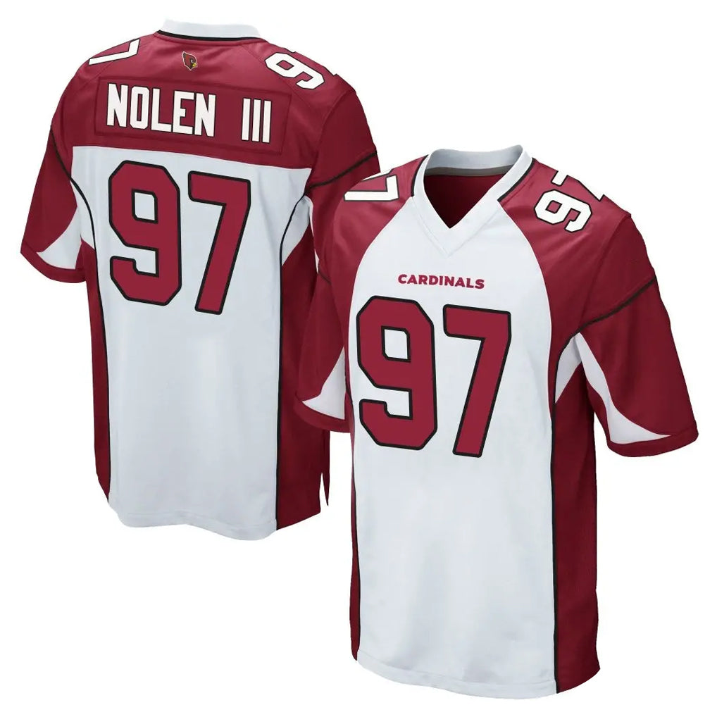 tores A.Cardinals #97 Walter Nolen III Player White Home Game Stitched Jerseys