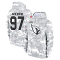 tores A.Cardinals #97 Walter Nolen Player Arctic Camo Salute to Service Limited Hoodies Stitched Jerseys