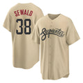 tores A.Diamondbacks #38 Paul Sewald Player Gold City Connect Cool Stitched Jersey