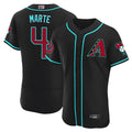 tores A.Diamondbacks #4 Ketel Marte Player Black Limited Stitched Jerseys