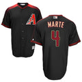 tores A.Diamondbacks #4 Ketel Marte Player Black Big & Tall Replica Limited Stitched Jerseys