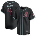 tores A.Diamondbacks #4 Ketel Marte Player Black Replica Game Stitched Jerseys