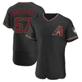 tores A.Diamondbacks #57 Eduardo Rodriguez Player Black Alternate Stitched Jersey