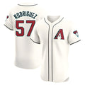 tores A.Diamondbacks #57 Eduardo Rodriguez Player Cream Elite Home Stitched Jersey