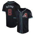 tores A.Diamondbacks #8 James McCann Player Black Red Limited Alternate Stitched Jersey