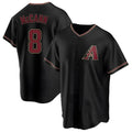 tores A.Diamondbacks #8 James McCann Player Black Replica Alternate Stitched Jersey