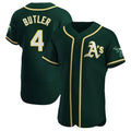 tores Athletics #4 Lawrence Butler player Green Authentic Alternate Stitched Jersey