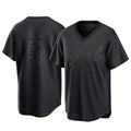 tores Athletics #5 Jacob Wilson Black Replica Pitch Fashion T shirt Stitched Jersey