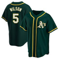 tores Athletics #5 Jacob Wilson Green Replica Alternate Stitched Jersey