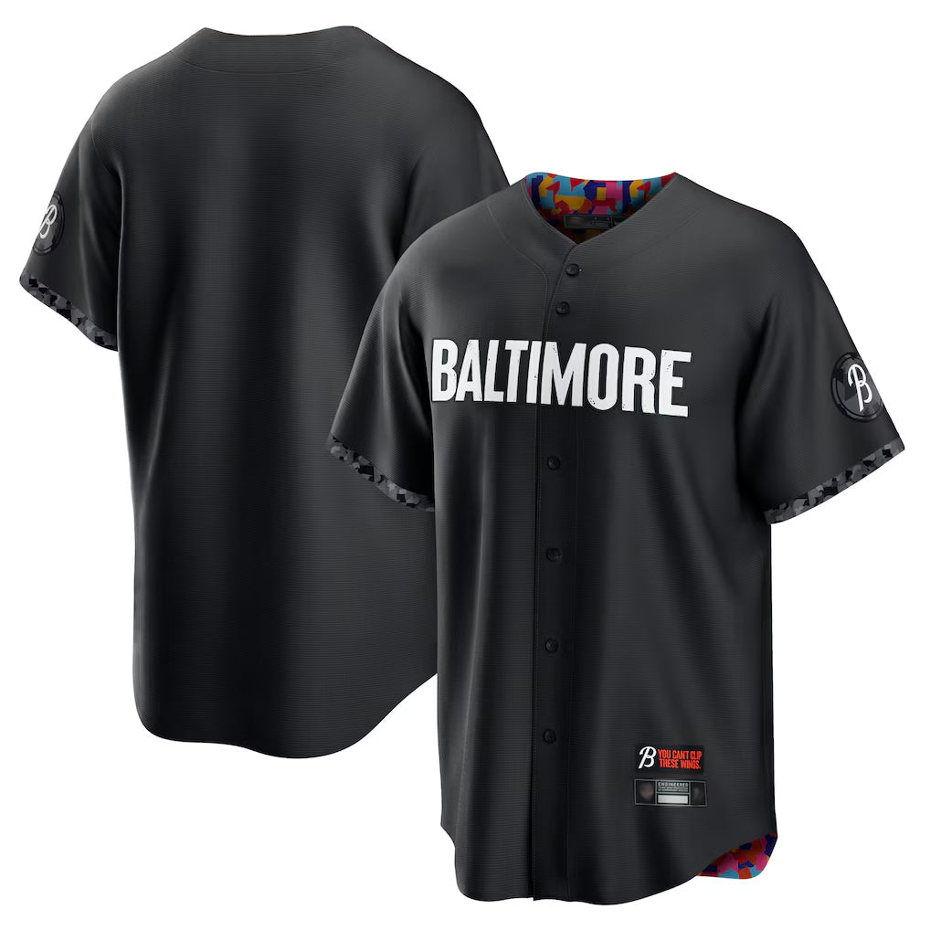 tores B.Orioles Black City Connect Home Game Blank Player Stitched Jerseys
