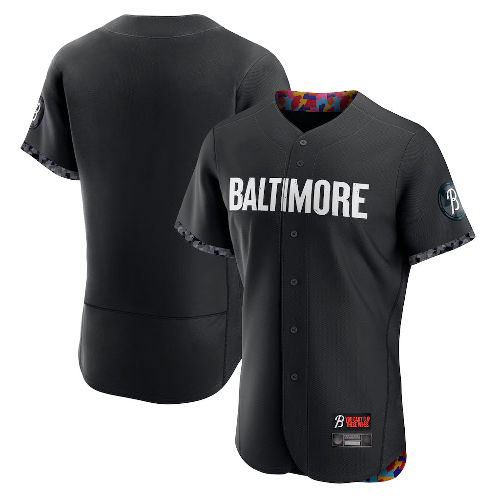 tores B.Orioles Black City Connect Limited Elite Home Blank Player Stitched Jerseys