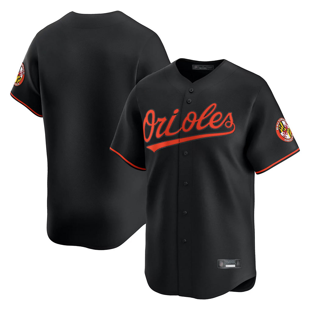 tores B.Orioles Black Limited Home Game Blank Player Stitched Jerseys