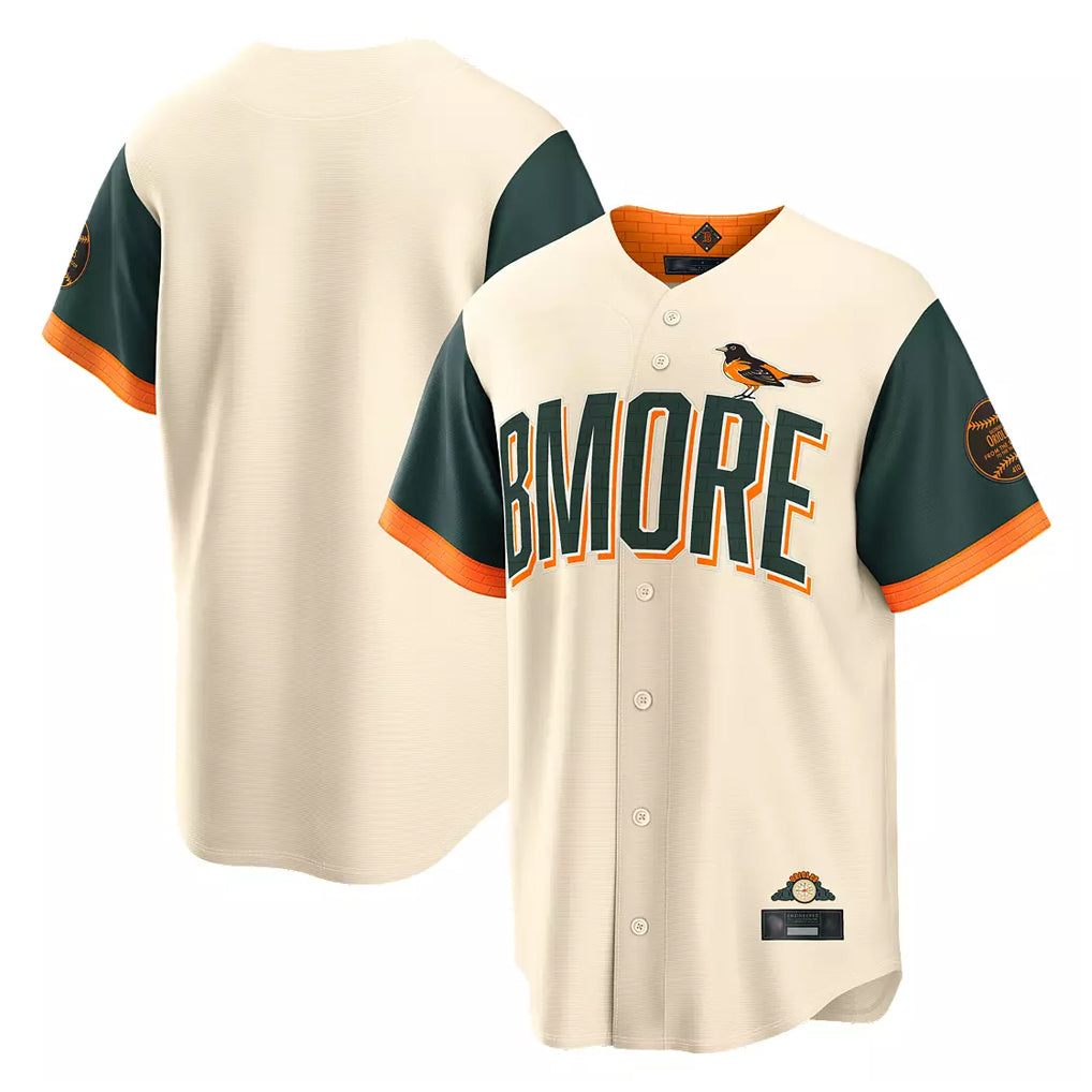 tores B.Orioles Cream 2026 City Connect Home Blank Player Stitched Jerseys