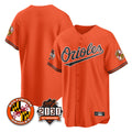 tores B.Orioles Orange 30th Anniversary of 2131 Home Game Blank Player Stitched Jerseys