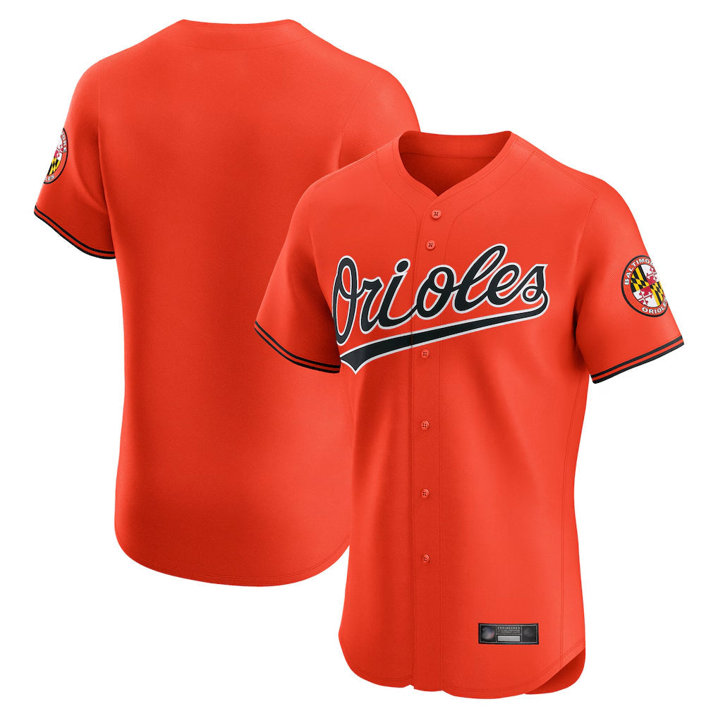 tores B.Orioles Orange Limited Elite Home Game Blank Player Stitched Jerseys