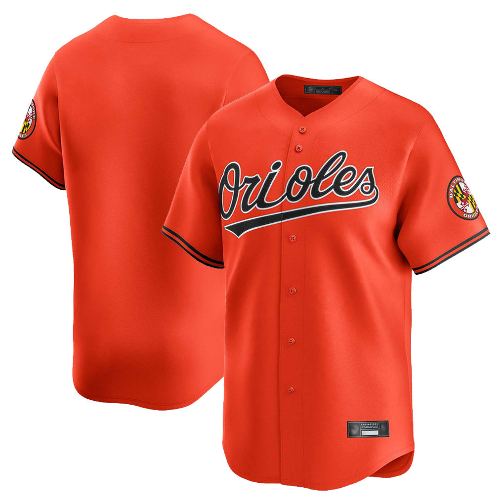 tores B.Orioles Orange Limited Home Game Blank Player Stitched Jerseys