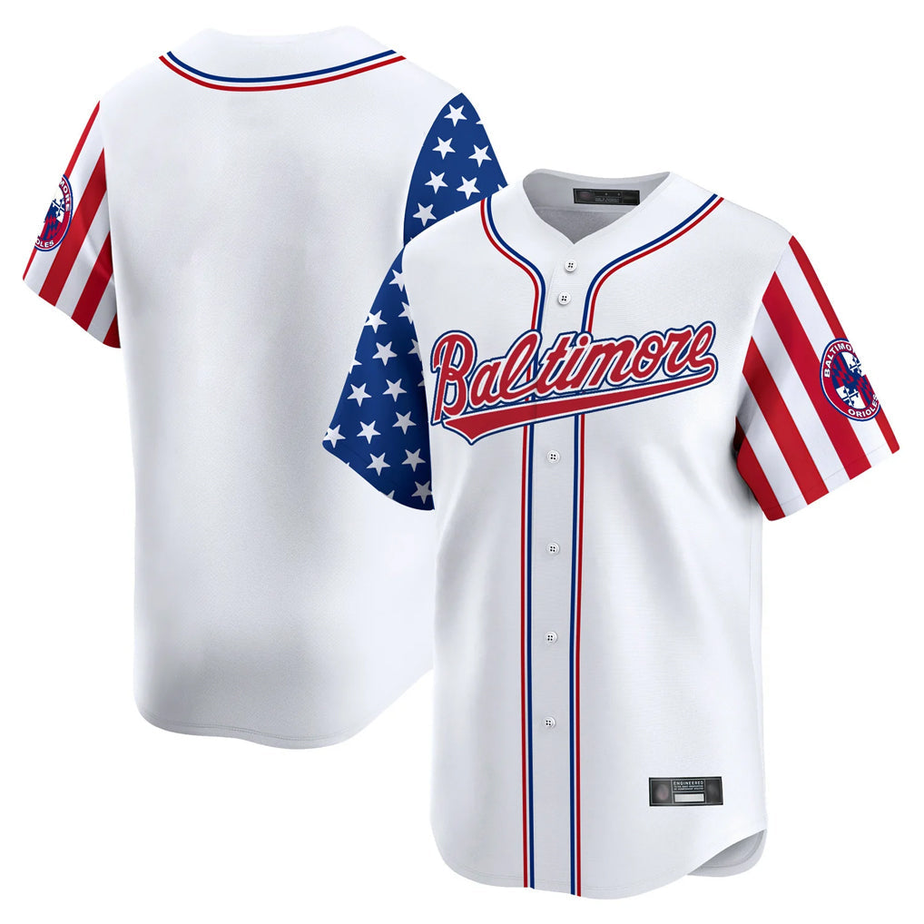 tores B.Orioles White Independence Day Vapor Premier Limited Home Game Blank Player Stitched Jerseys