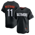 tores B.Orioles #11 Jordan Westburg Player Black City Connect Limited Home Game Stitched Jerseys