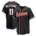 tores B.Orioles #11 Jordan Westburg Player Black Snake Skin City Home Game Stitched Jerseys