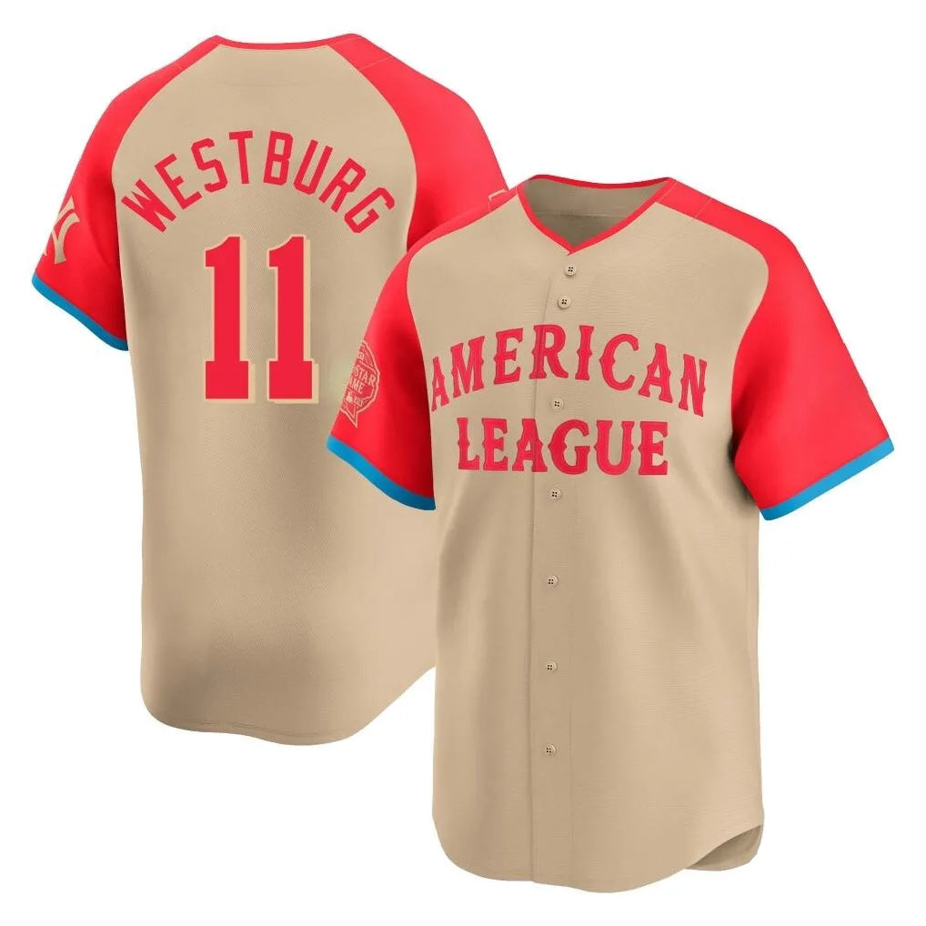 tores B.Orioles #11 Jordan Westburg Player Cream American League All-Star Limited Home Game Stitched Jerseys
