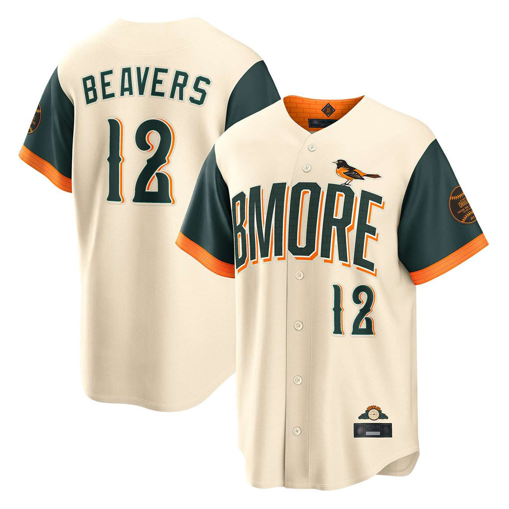 tores B.Orioles #12 Dylan Beavers Player Cream 2026 City Connect Home Game Stitched Jerseys