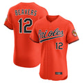 tores B.Orioles #12 Dylan Beavers Player Orange Limited Elite Home Game Stitched Jerseys