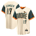 tores B.Orioles #17 Colton Cowser Player Cream 2026 City Connect Home Game Stitched Jerseys